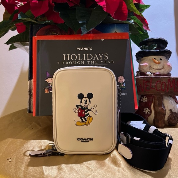 Coach Handbags - Coach Disney X Coach Stanton Crossbody With Winter Motif